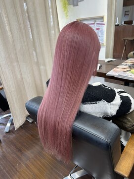 ヴォレ(voler) pink/ハイトーンカラー/ブリーチ/ロング