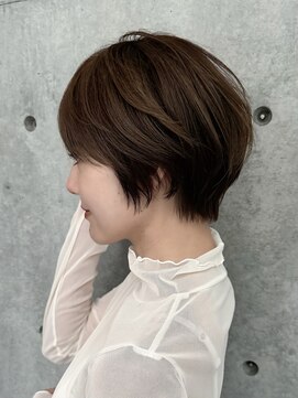 ロンド 銀座(Lond) ●杉浦ミニウルフレイヤーカット顔周り前髪韓国ショートボブ10