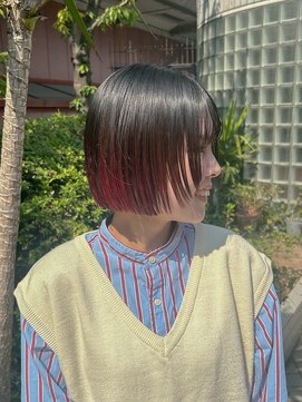 リュミエ ドゥ マッシュ(Lumier de mashu) ミニボブ×デザインカラー