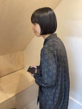 ハマモト ワイドバングとタイトボブ