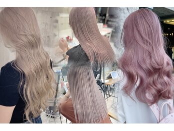 ONE's Chloe 原宿店 ケアブリーチ/ダブルカラー/インナーカラー