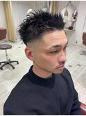 フェードカットなのにナチュラル
