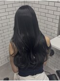 透明感グレーブラック【透明感/艶髪/髪質改善カラー】