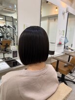 ヘアーメイク ニューヨーク 千駄木店(Hair Make NEWYORK) 前下がりボブ