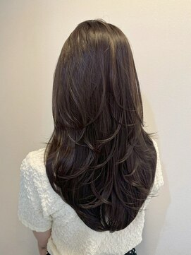 ムード(MOOD,) 暗めカラー/グランマッシュ[レイヤーカット/髪質改善/銀座]