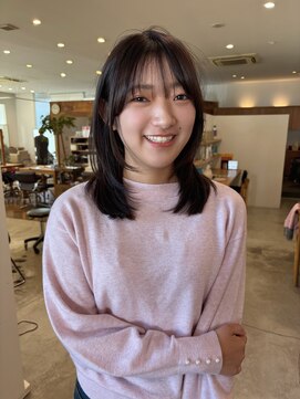 カノエ 山口小郡店(canoe) ミディアムレイヤースタイル