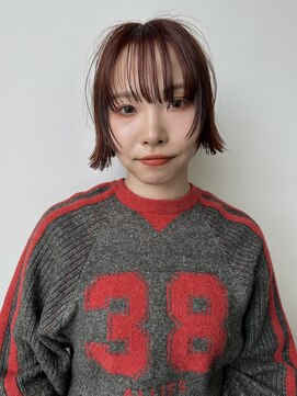 フィル(fil) ミニボブ/レッドブラウン