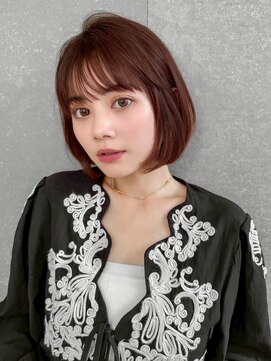ロンドクレール 川崎(Lond clair) ミニボブレイヤー/レイヤーカット/ショートボブ/顔周り韓国/川崎