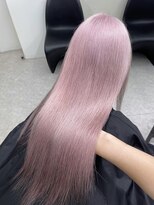 ペレ 渋谷(PELE)&nbsp;着物ヘア/ダークアッシュ/ミディアムレイヤーカット/渋谷