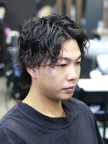 スター(STAR) 【あま市メンズパーマ】フェードカット×ツイストスパイラル