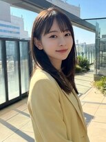 ランド(RaND)&nbsp;韓国風ミディアムレイヤーカット/小顔髪質改善/グレージュ/横浜