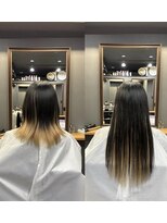 ボアップ 京橋店(boappu)&nbsp;#アンブレラカラー#インナーカラー#プルエクステ#エクステ