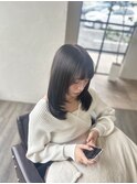 レイヤー×艶髪ラベンダーカラー