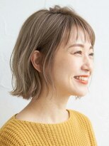 と和×美髪クリニック 巣鴨店&nbsp;透明感アッシュ×無造作外ハネこなれボブ