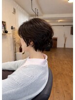 ノア マルヤマ(Noa maruyama)&nbsp;大人女性に人気のナチュラルパーマショート
