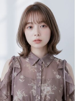 クリック 辰巳店(CLiC)の写真/最新ベージュで透明感ＵＰ♪色持ち×ツヤ感叶う実力派サロン。周りと差がつく上品なカラーが得意★