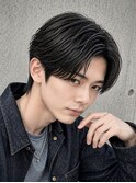 シースルーセンター ニュアンスパーマ/センターパート/渋谷