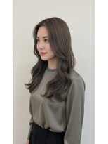 チャチャブラン(cha-cha Blanc)&nbsp;韓国風くびれロング×グレージュ