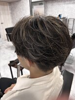 メンズ リコ(MEN'S RICO) フェザーパーマ、ハイライトカラー