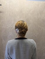 ヘアビジュー(hair bijou) シンプルシニヨン