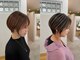 ソルア 上本町(solua)の写真/【上本町】360度どこから見てもかわいいシルエット♪骨格矯正カットで小顔見せを実現！