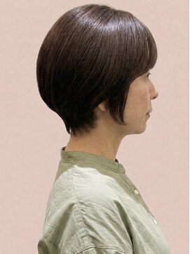 クリック(Click) くびれショート/白髪ぼかし/骨格補正カット/30代40代50代/小倉