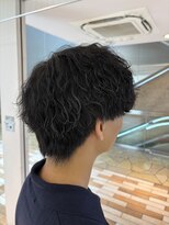 ケンジ 平塚 アネッタ(KENJE annetta)&nbsp;マッシュスタイル　なみまきパーマ