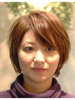 美容室 スタジアム(Stadium)&nbsp;前下がりショートボブ