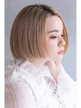 ルーク 立川(LUK) Lien☆コンパクトミニボブ×外国人風ブロンド　立川