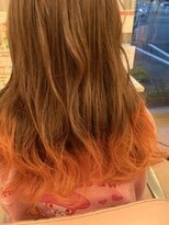 ウェーヴ 浜松小豆餅店(wave)&nbsp;〈wave小豆餅店〉ビタミンツートンカラーグラデーションオレンジ