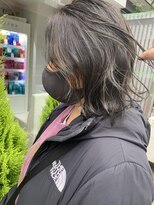 ヘアーアンドメイク シーク 八王子(HAIR&MAKE SeeK) ハイライト グレージュ