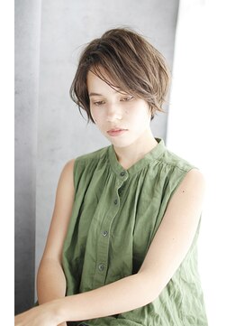 オティアプラスエヌ(OTTIA+n) 20代30代40代　ショートヘアにやさしさを【松山】＃564