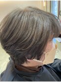 白髪ぼかし☆グレージュ