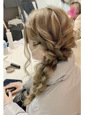 結婚式にもおすすめ編み下ろし