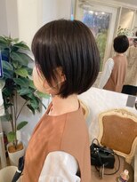 アミュレ(Amule)&nbsp;ふんわり大人ナチュラルショートボブ30代40代50代梅ヶ丘美容室