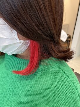 ヘアーアンドネイルサロン キララ(hair&nail salon KIRARA) インナーカラー