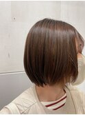 髪質改善ショートボブ