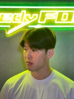 グリーディーフォックス 三軒茶屋(GreedyFOX)&nbsp;波巻き/マッシュパーマ/ウルフ/ハイライト<理容室>三軒茶屋