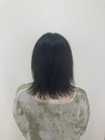 シエル 立川店(CIEL)&nbsp;【CIEL 佐藤】くびれボブ　ブルーブラック