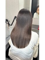 スラッシュ(SLASH) 髪質改善/グレージュ/透明感カラー/ナチュラル/艶髪