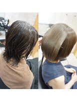 ヘアテリア リュウ 大塚(hair teria ryu) 縮毛矯正/髪質改善/艶髪ストレート/艶カラー