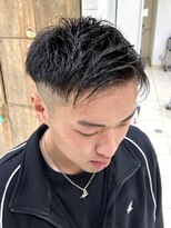 クアトロ グランシュ 千葉店(QUATRO×GranCieux) アップバングショート【千葉/メンズ/メンズカット】