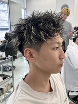 ネクスト 静岡店(NEXT)&nbsp;NEXT静岡　メッシュハイライト　アップバング