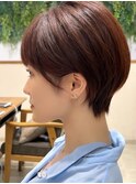 30代40代50代大人ナチュラルレイヤーショートボブ