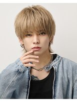 オーシャントーキョー 渋谷(OCEAN TOKYO)&nbsp;シースルーマッシュツーブロックセンターパート刈り上げ韓国ヘア