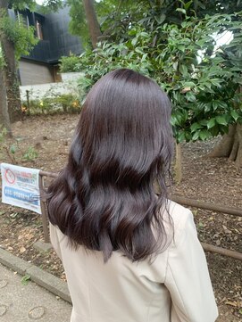 エマ 日吉(emma) 【emma小濱】透明感ラベンダーブラウン