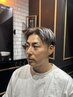 カット＋シェービング＋カラー＋眉パーマ