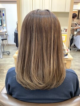 アルターリール(aL ter Rire) 前髪/アンブレラカラー/こなれミディ/イメチェン/中村郁未