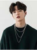 カルマパーマ　センターパート　マッシュショート　韓国風ヘア