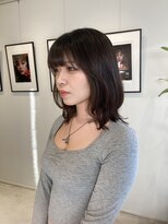 シアン 大須店(CYAN.)&nbsp;毛先をコテで巻いた様なワンカールパーマ